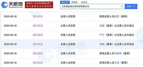 人事變動(dòng)與技術(shù)戰(zhàn)略轉(zhuǎn)型 原CFO周毅卸任北京郁金香伙伴科技董事，聚焦軟件技術(shù)轉(zhuǎn)讓